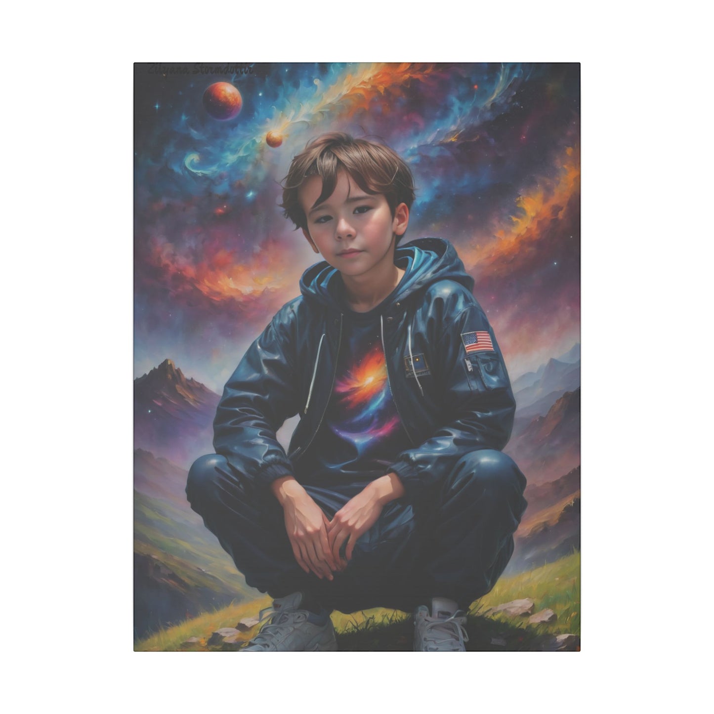 Zilyana Print Canvas (V.41)