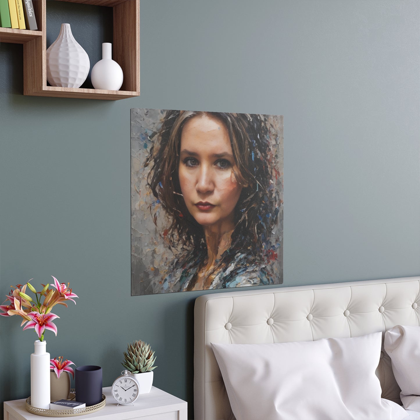 Indoor and Outdoor Silk Posters (Square 22)