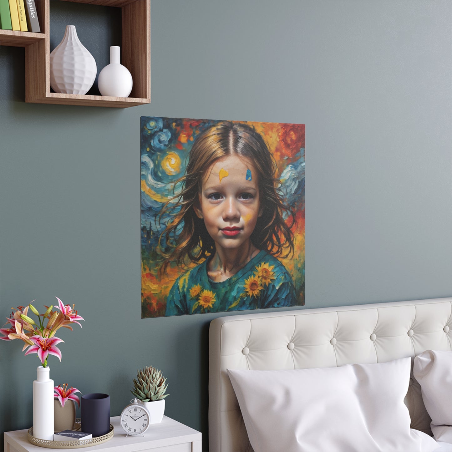 Indoor and Outdoor Silk Posters (Square 12)