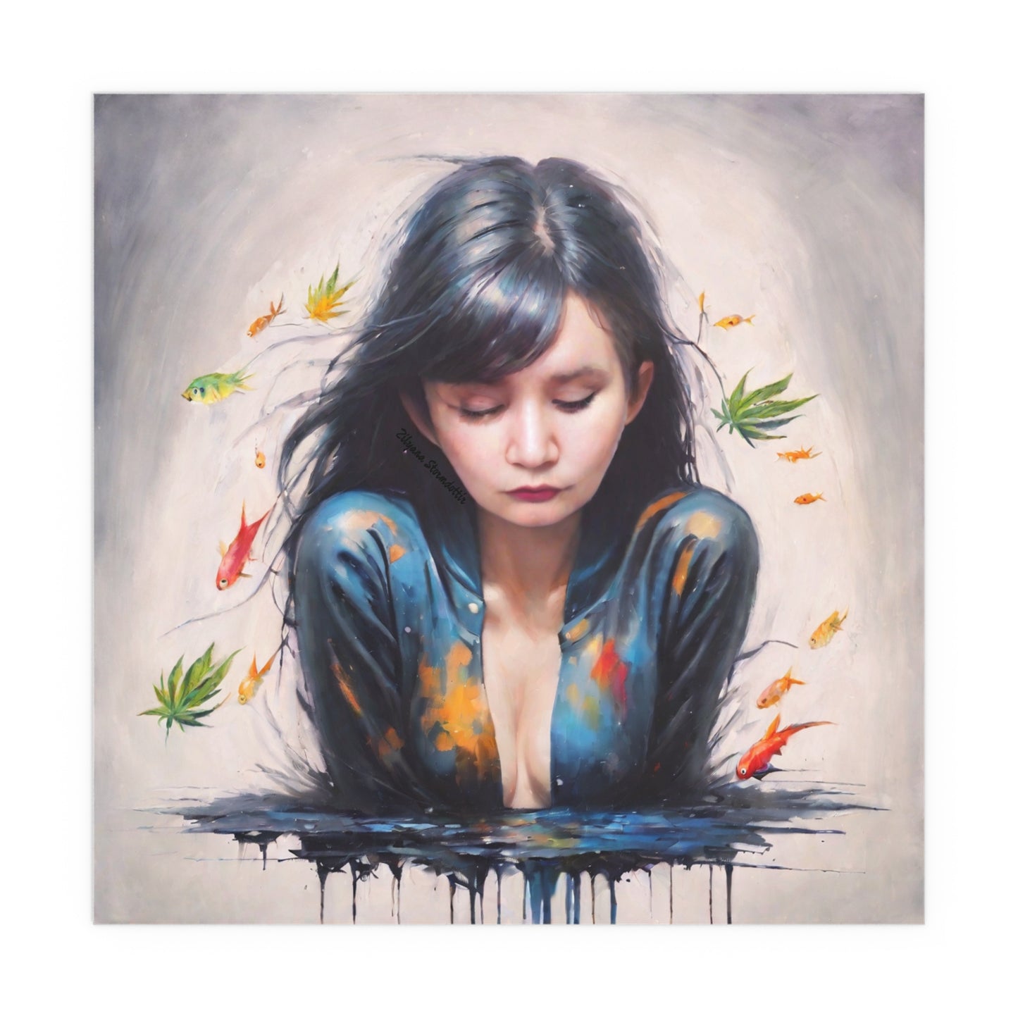 Indoor and Outdoor Silk Posters (Square 20)