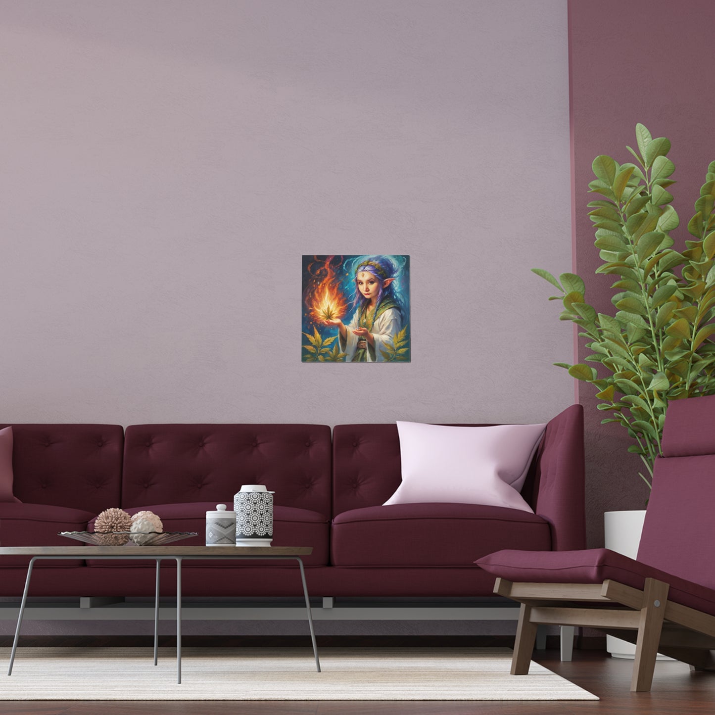Indoor and Outdoor Silk Posters (Square 19)
