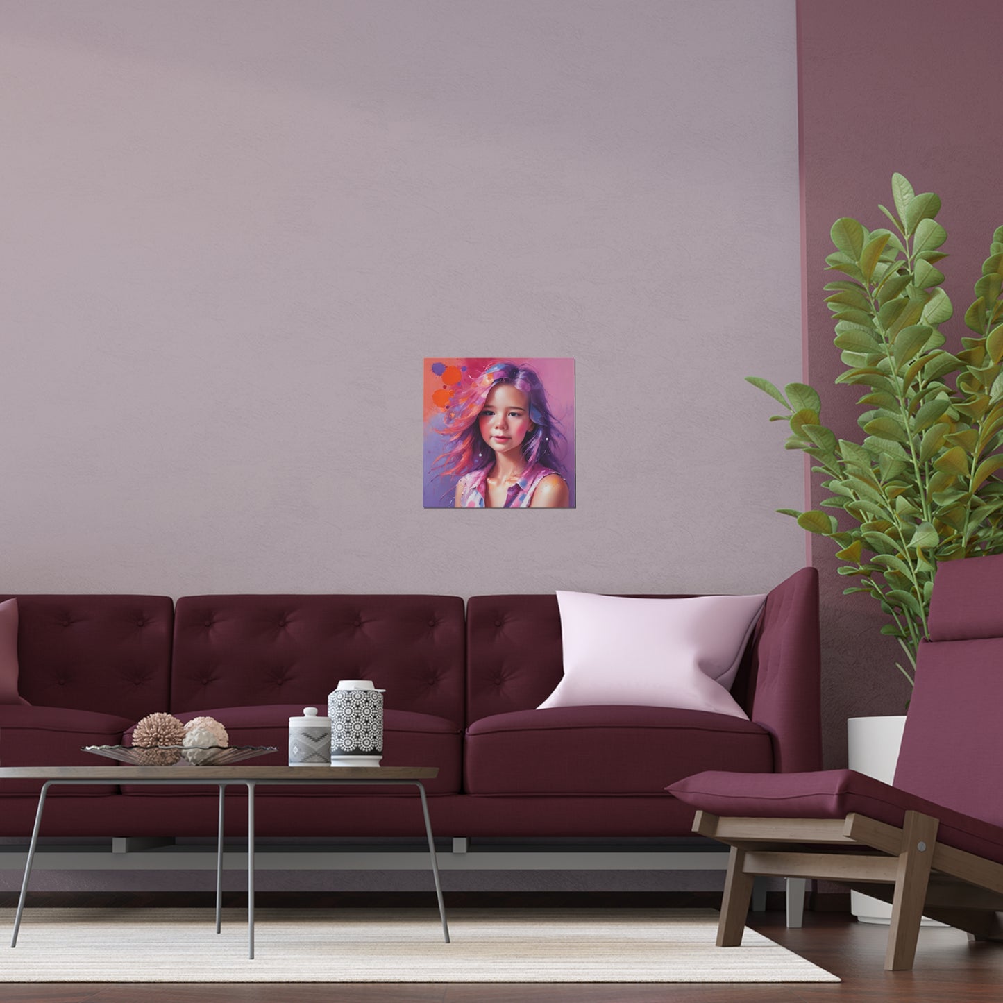 Indoor and Outdoor Silk Posters (Square 16)
