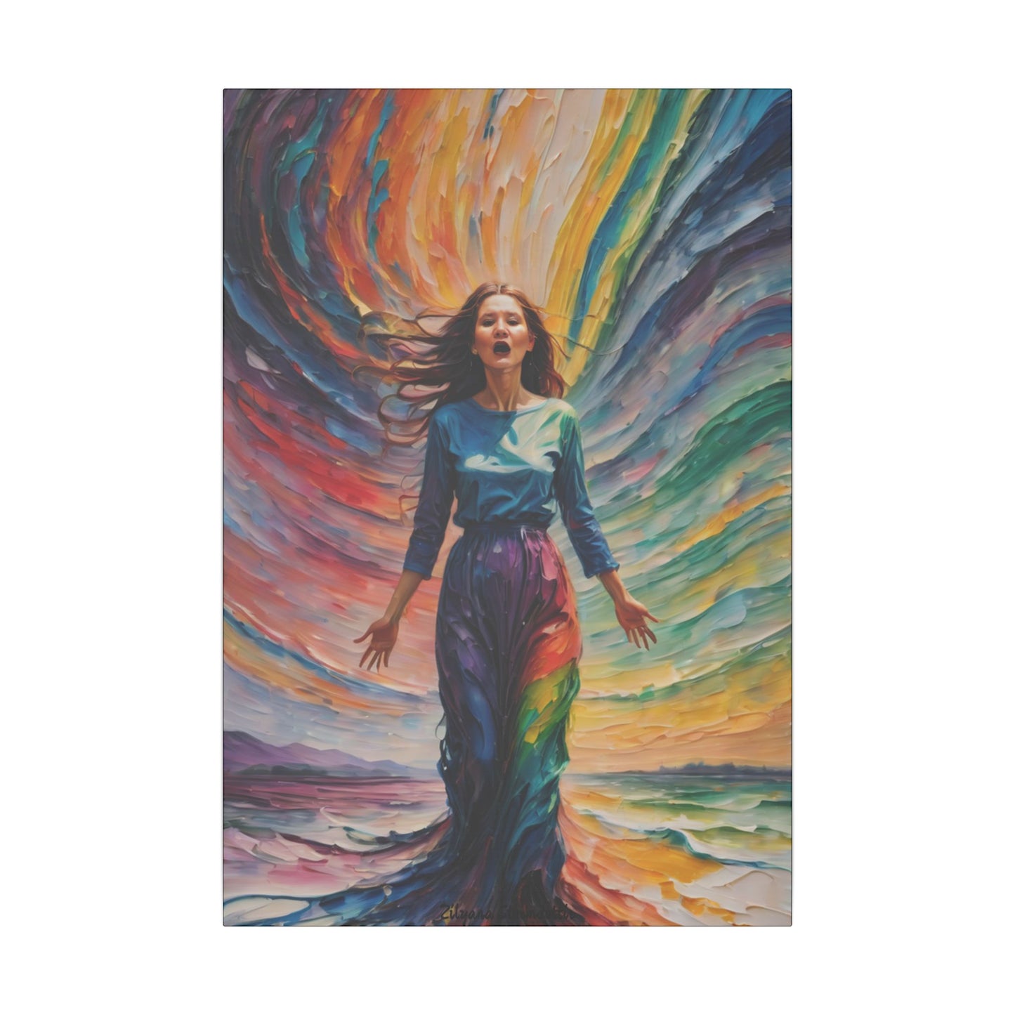Zilyana Print Canvas (V.34)