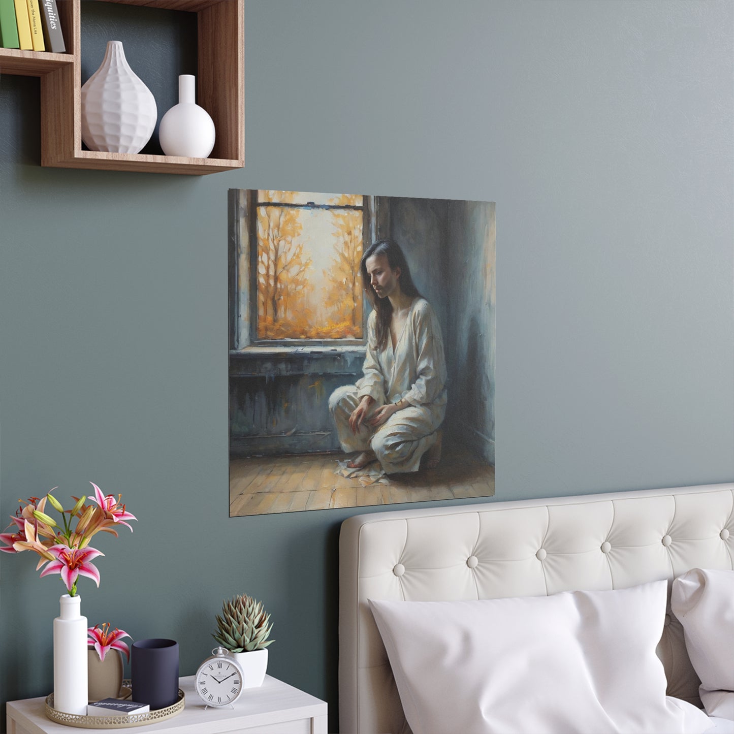 Indoor and Outdoor Silk Posters (Square 15)