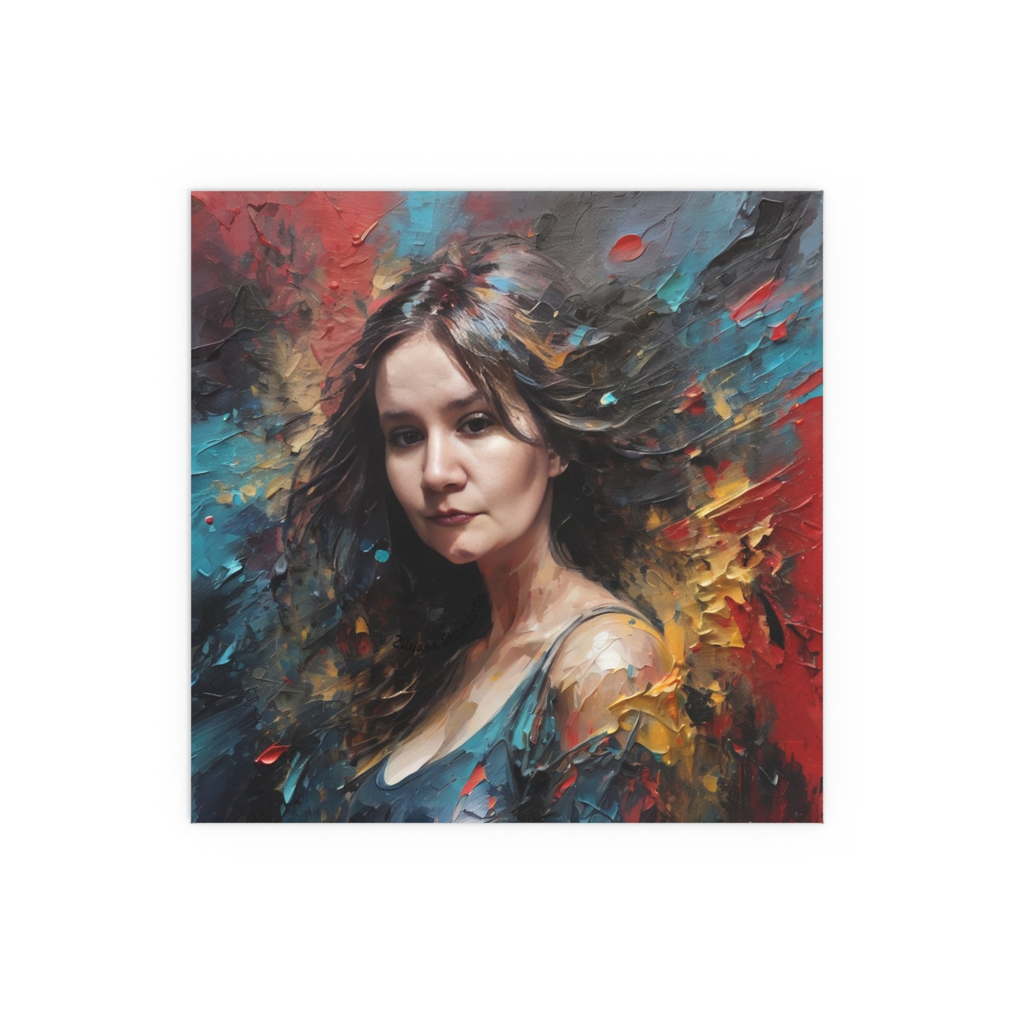 Indoor and Outdoor Silk Posters (Square 9)
