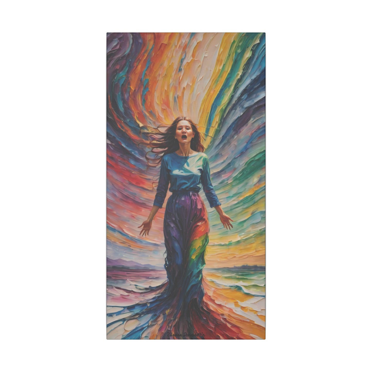 Zilyana Print Canvas (V.34)