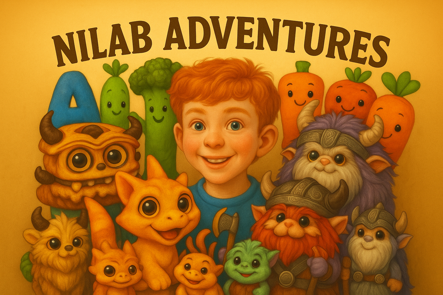 Nilab’s Adventure Books!