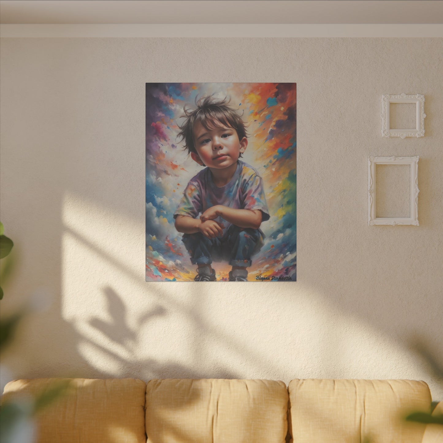 Zilyana Print Canvas