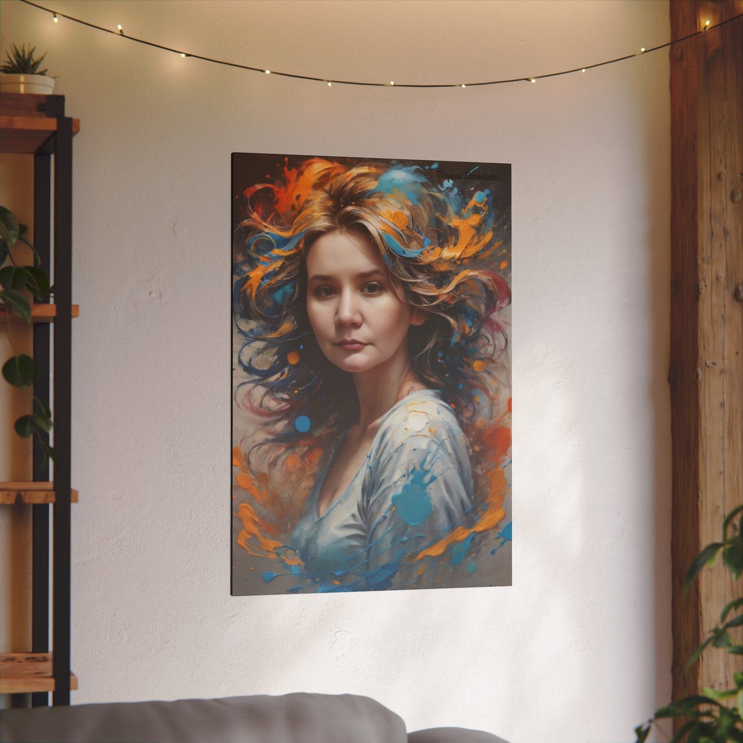 Zilyana Print Canvas