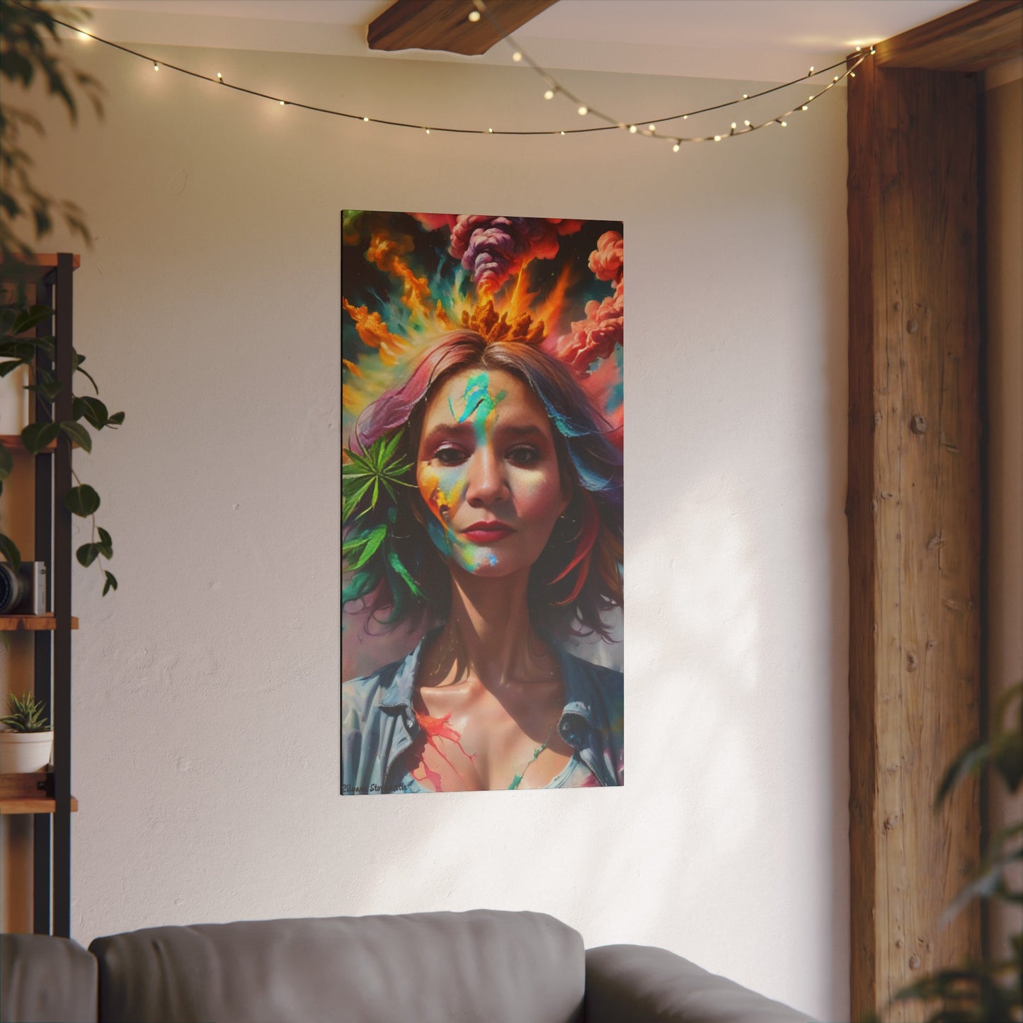 Zilyana Print Canvas