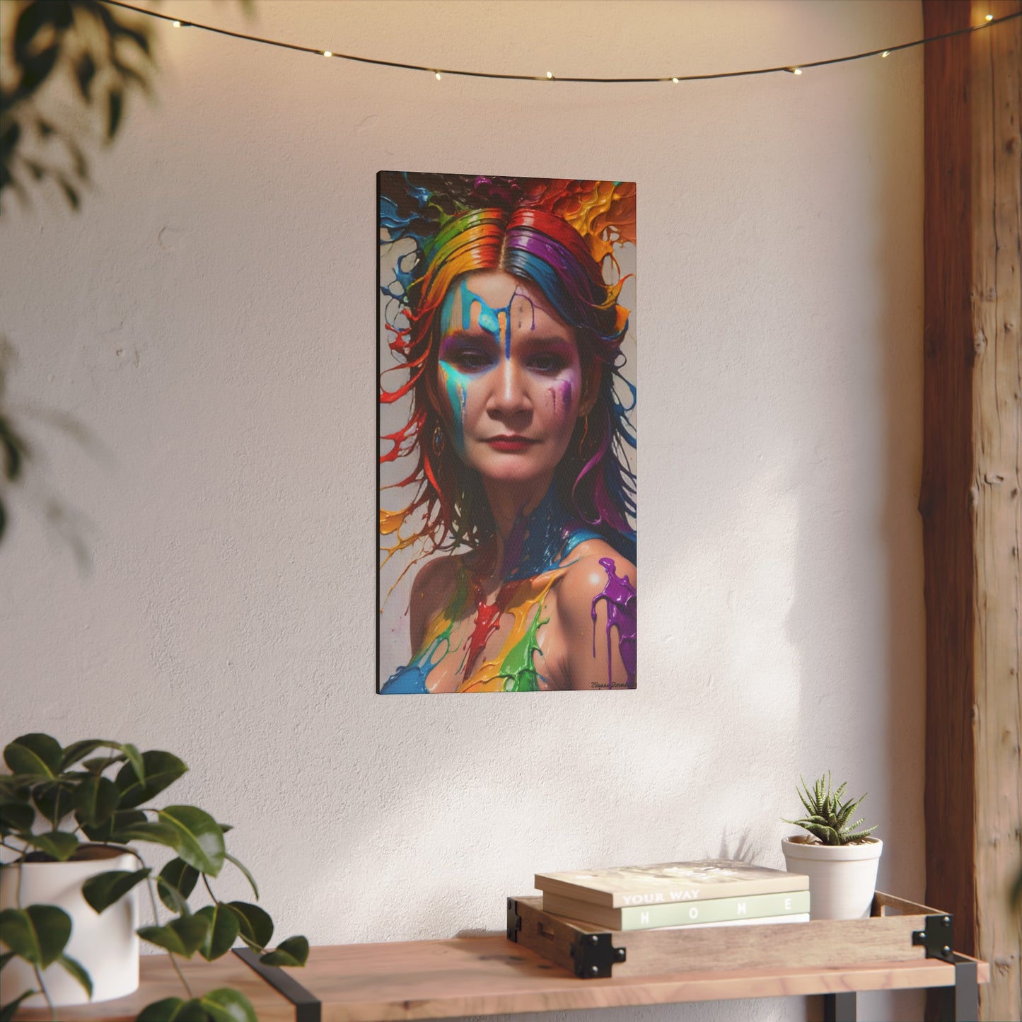 Zilyana Print Canvas