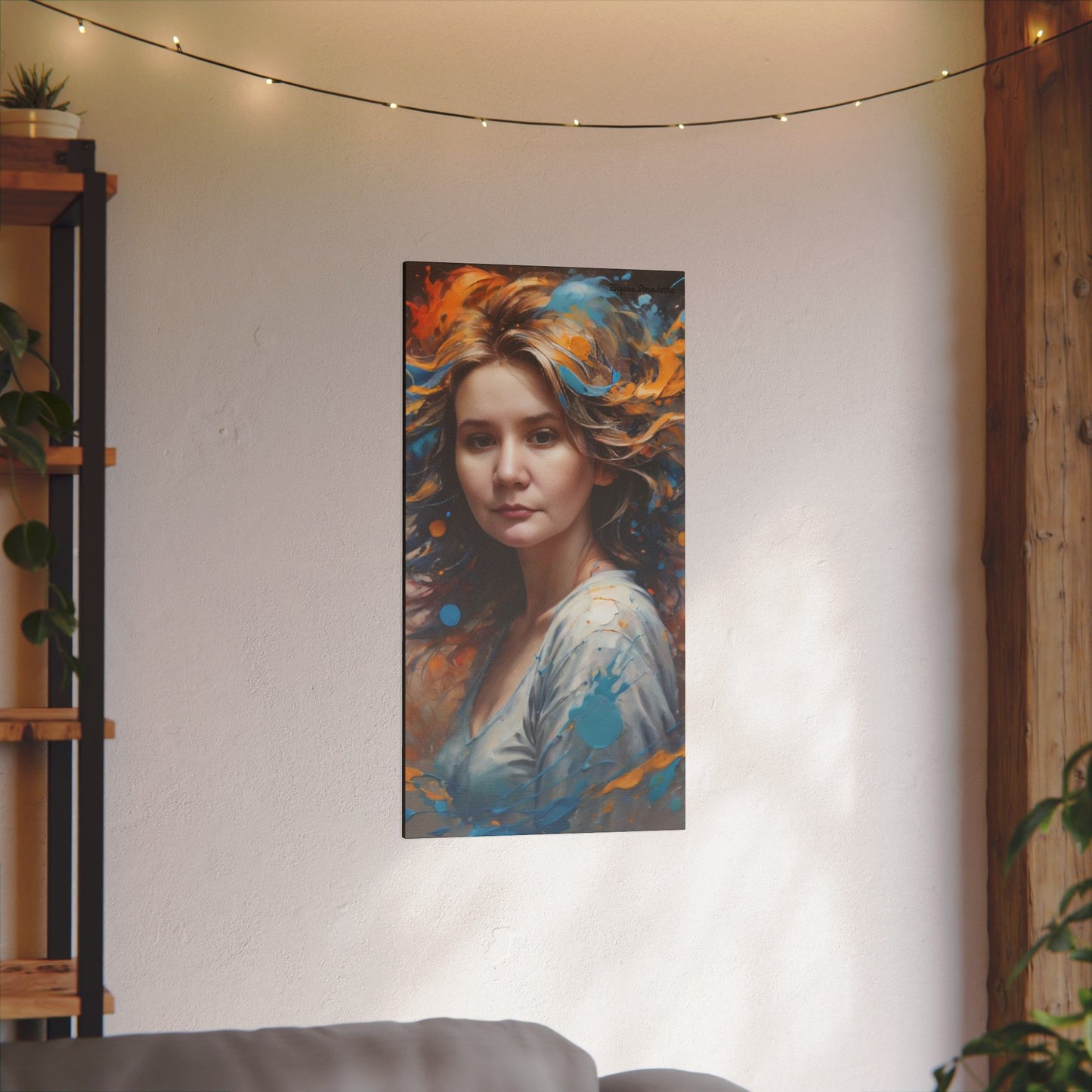 Zilyana Print Canvas