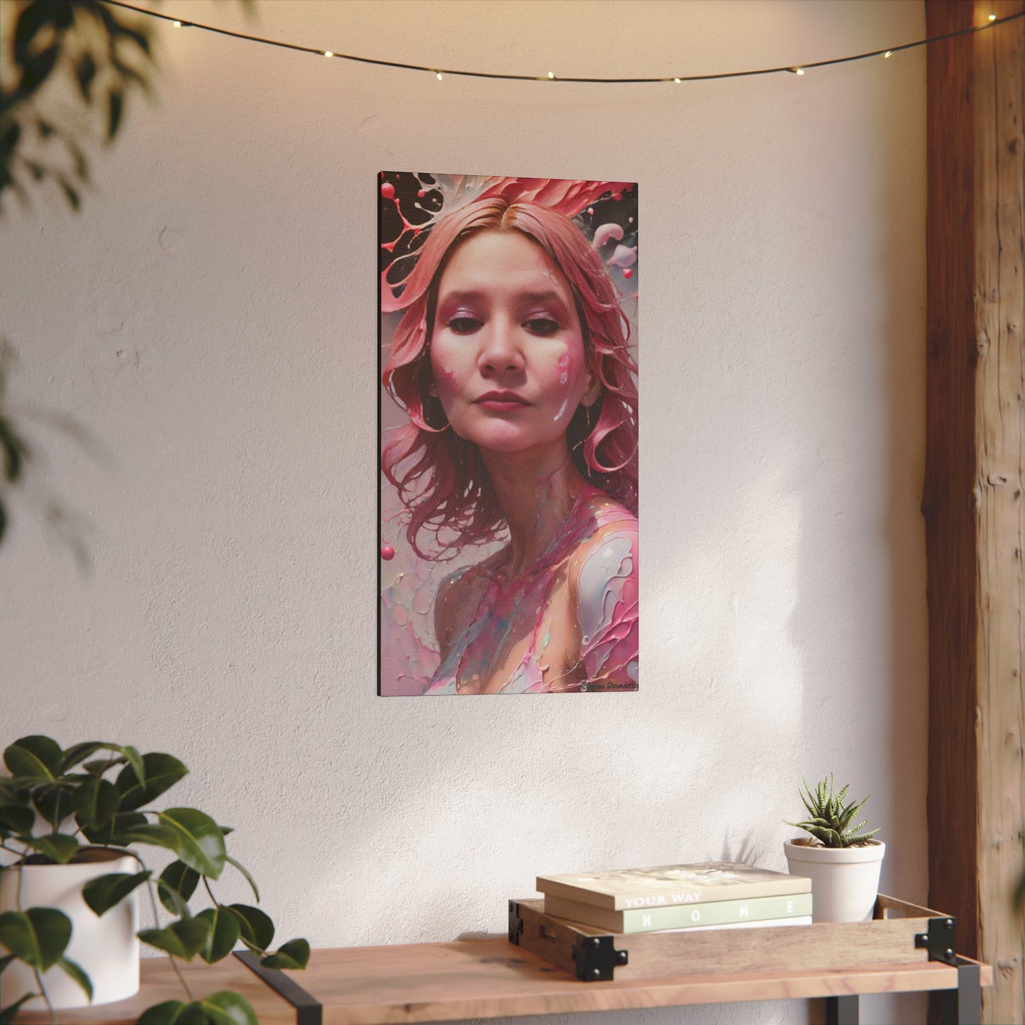 Zilyana Print Canvas