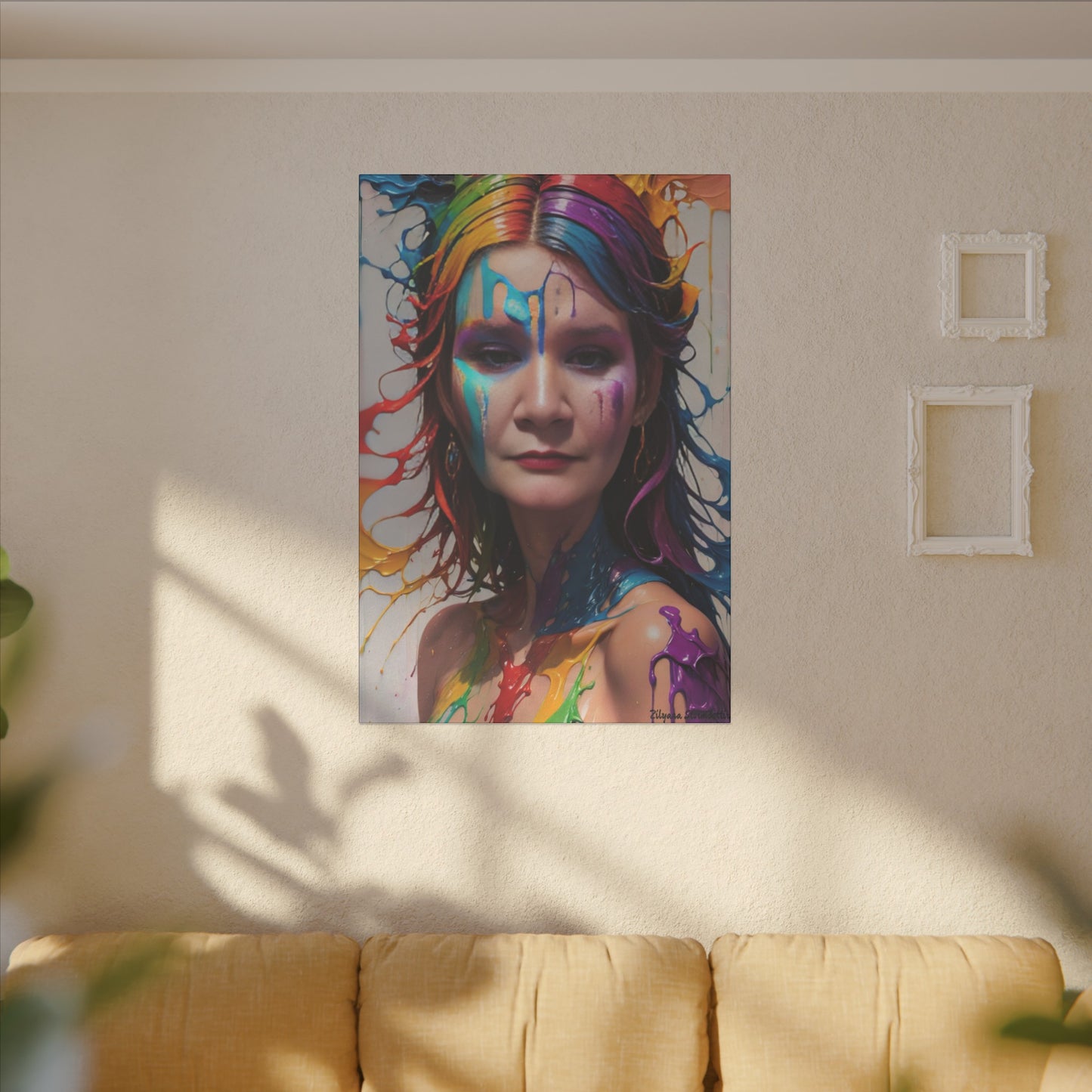 Zilyana Print Canvas