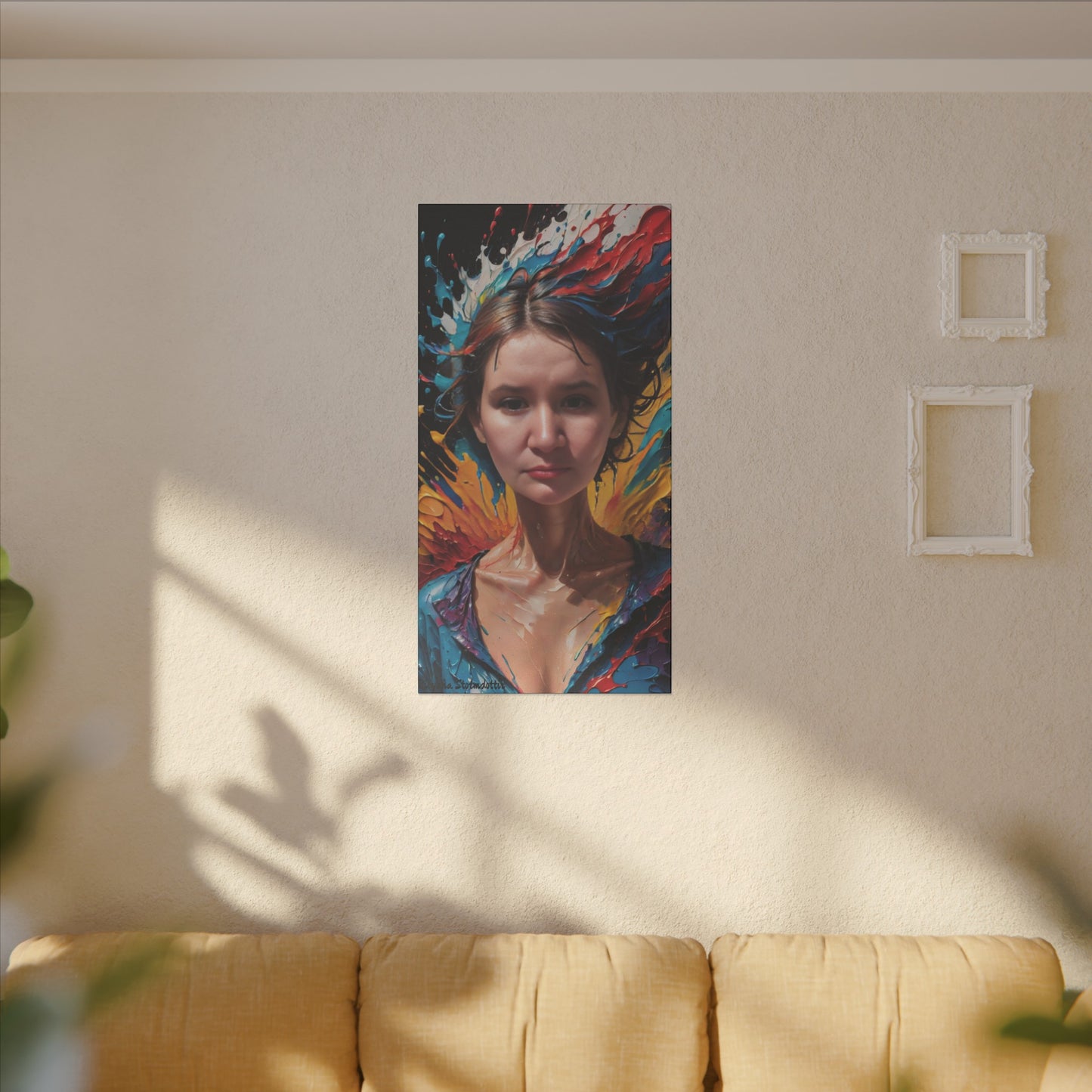 Zilyana Print Canvas