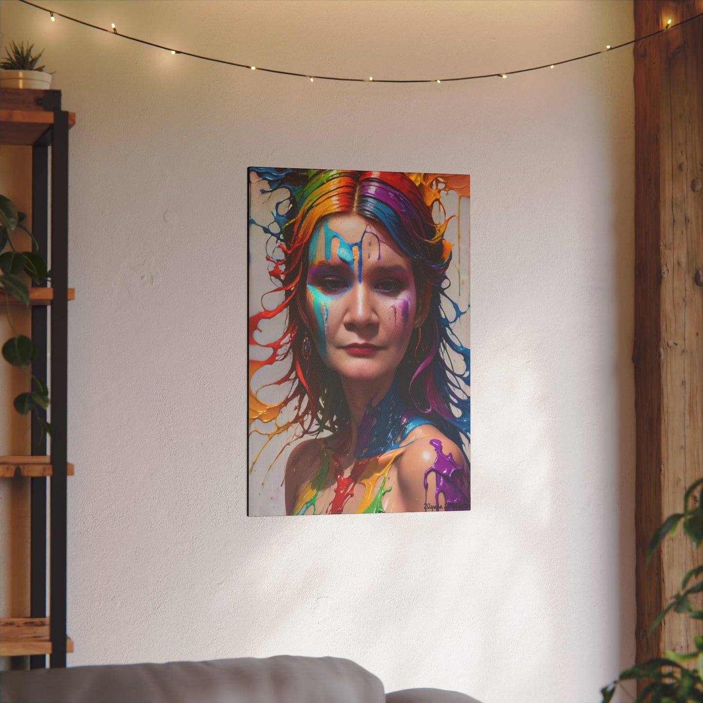 Zilyana Print Canvas