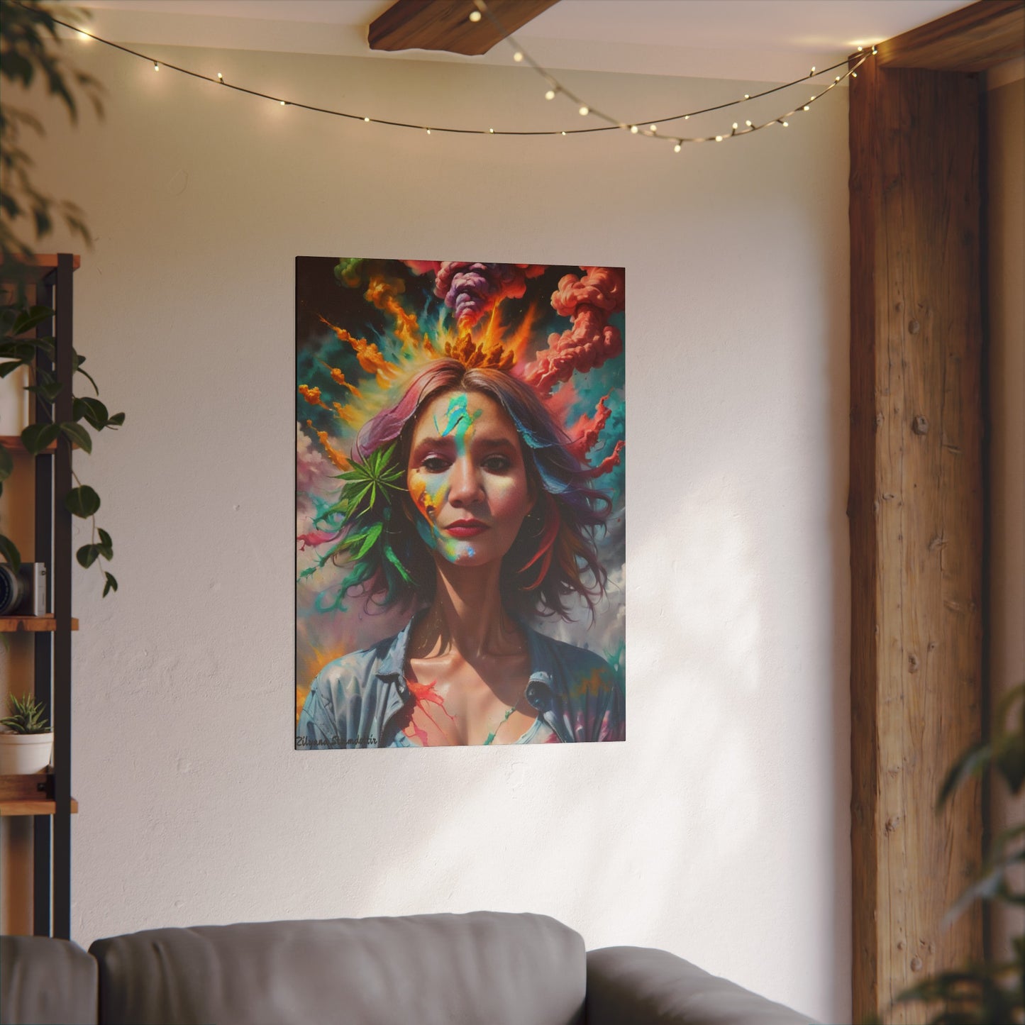 Zilyana Print Canvas