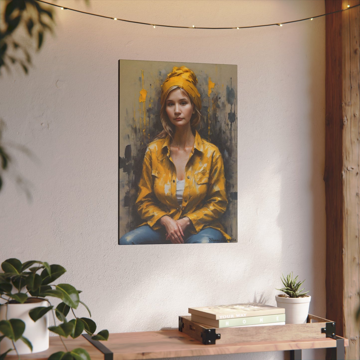 Zilyana Print Canvas