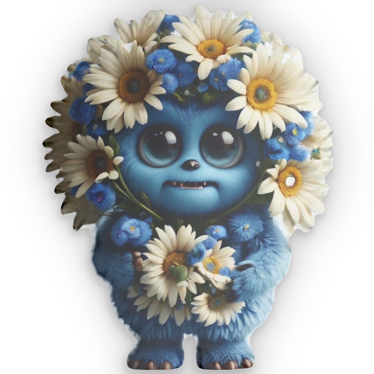 Flower Monster Shaped Pillows