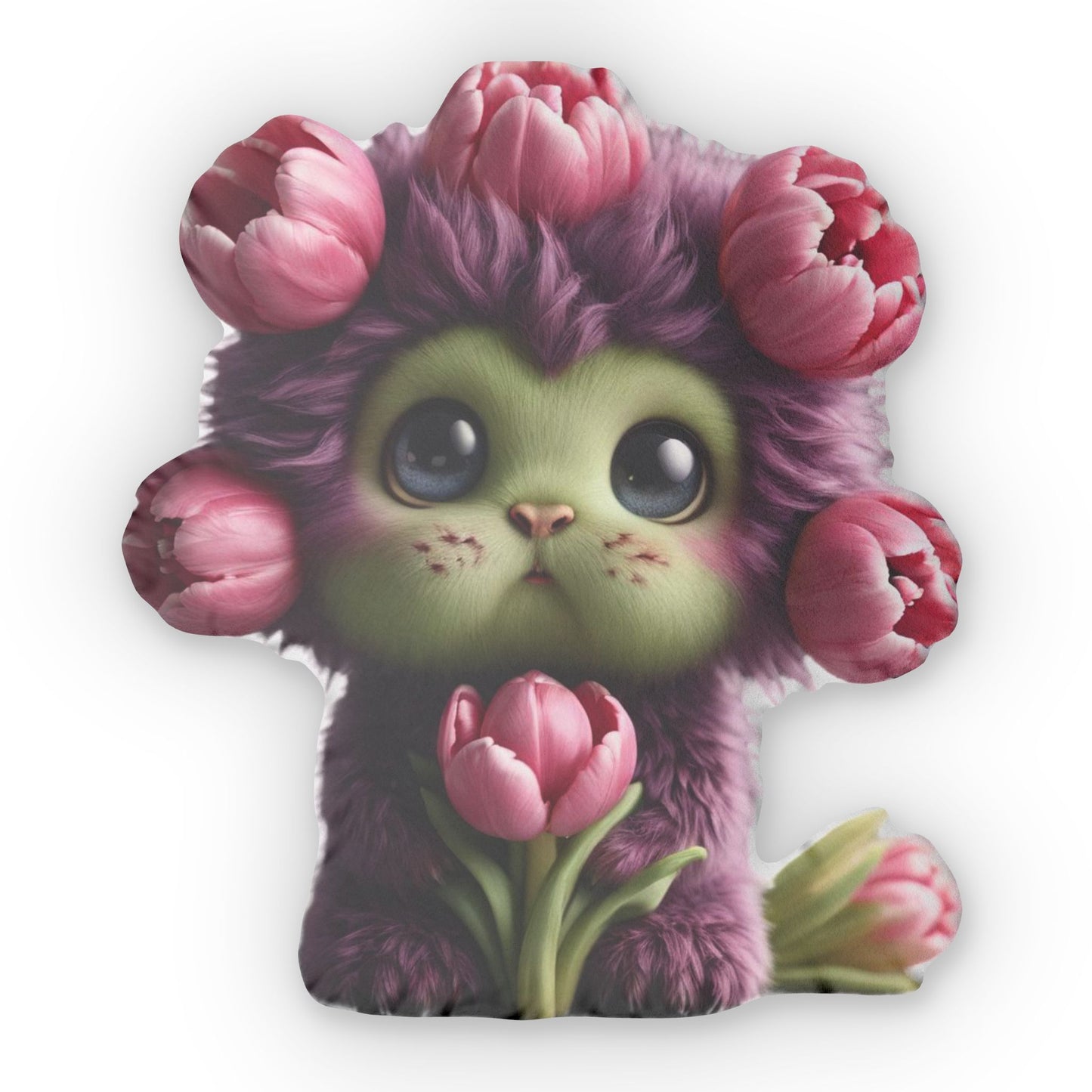 Flower Monster Shaped Pillows