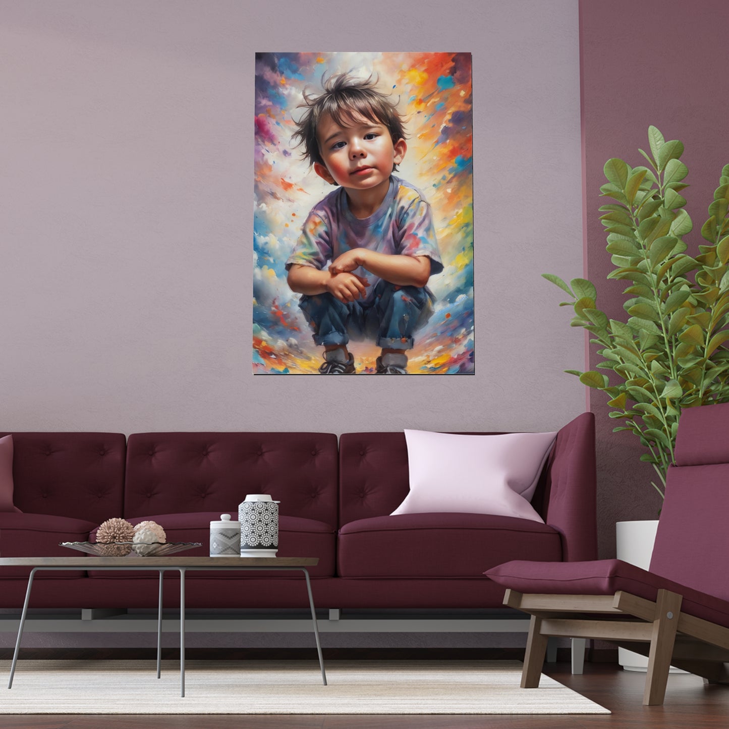 Indoor and Outdoor Silk Posters (Vertical 13)