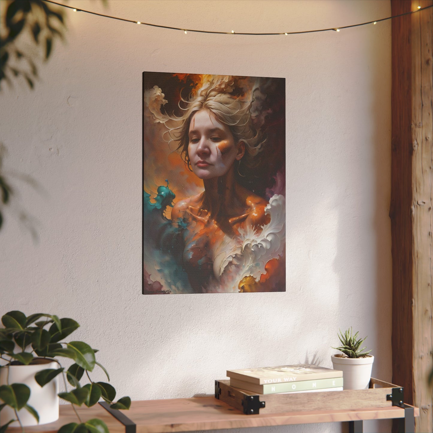 Zilyana Print Canvas