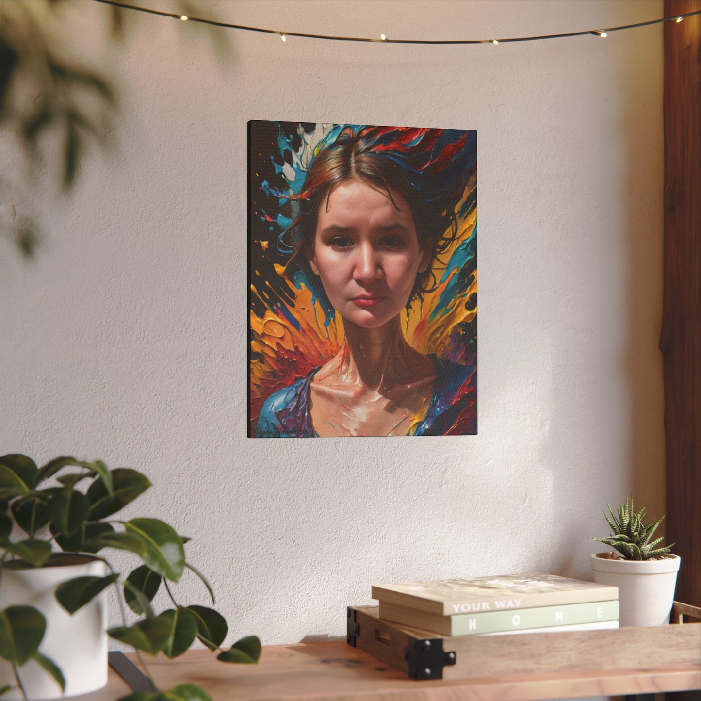 Zilyana Print Canvas