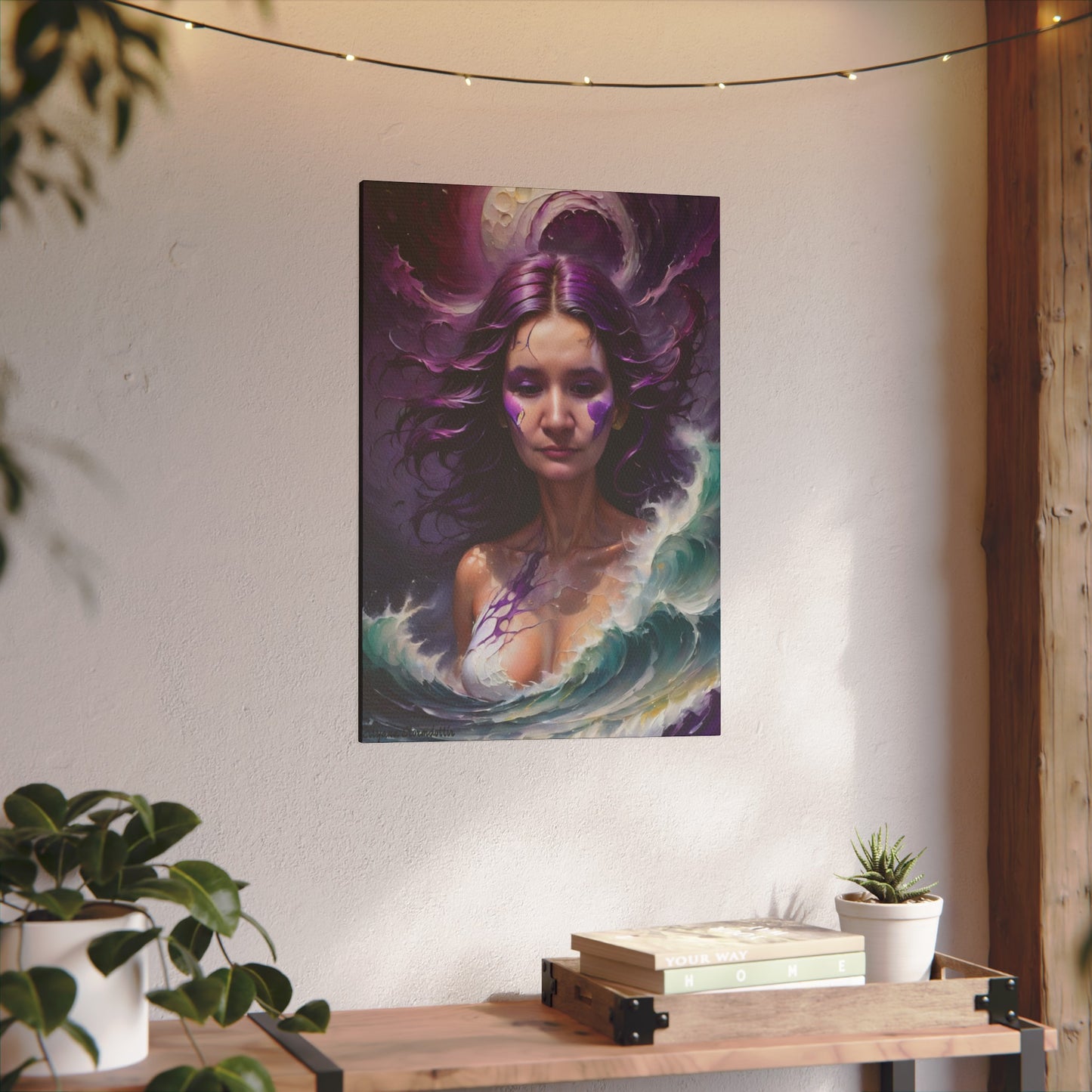 Zilyana Print Canvas