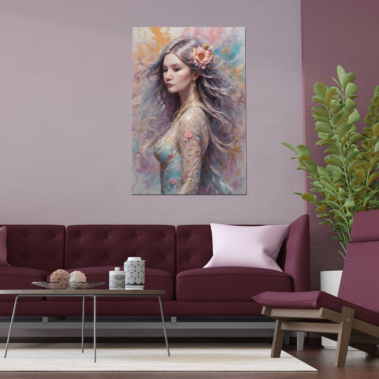 Indoor and Outdoor Silk Posters (Vertical 29)
