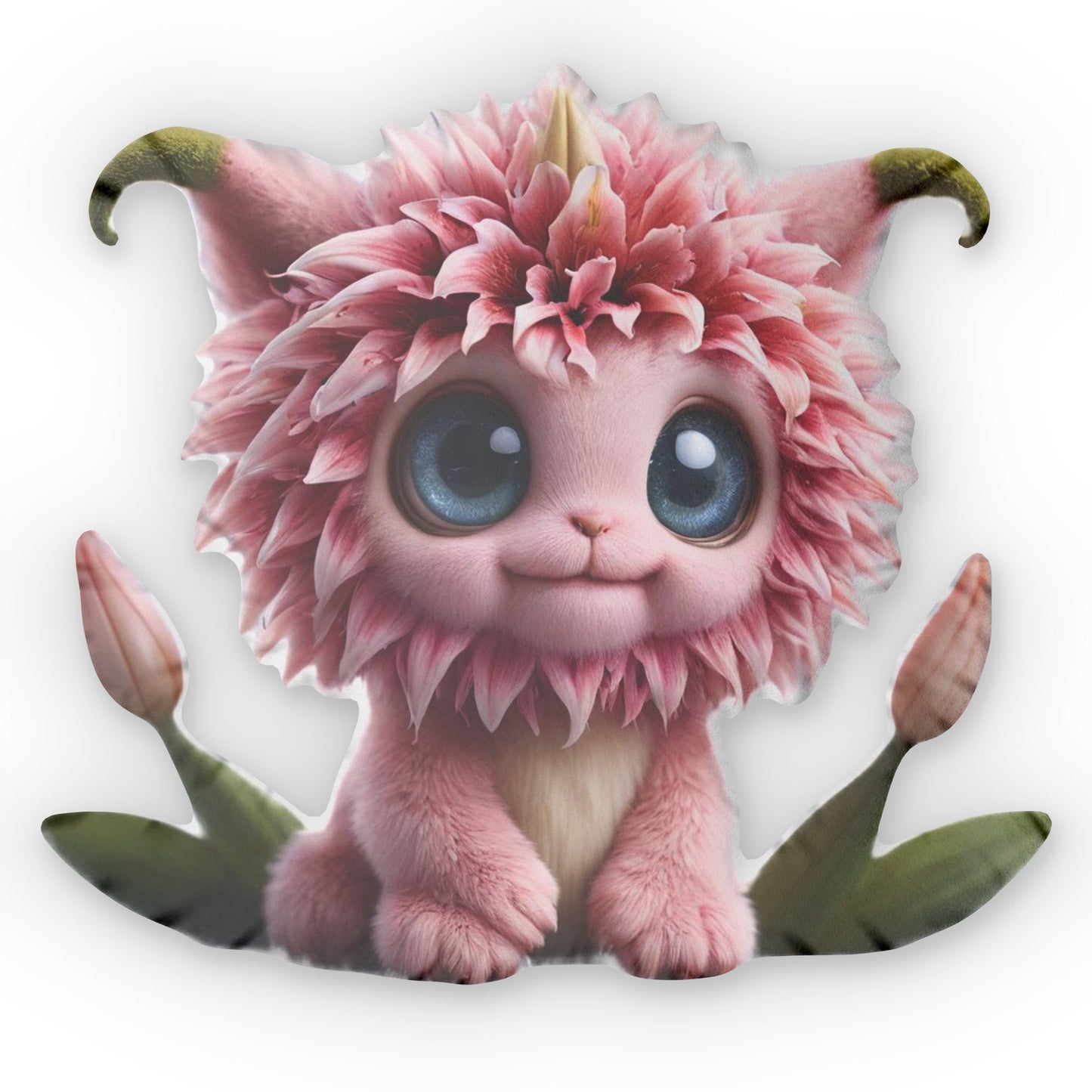 Flower Monster Shaped Pillows