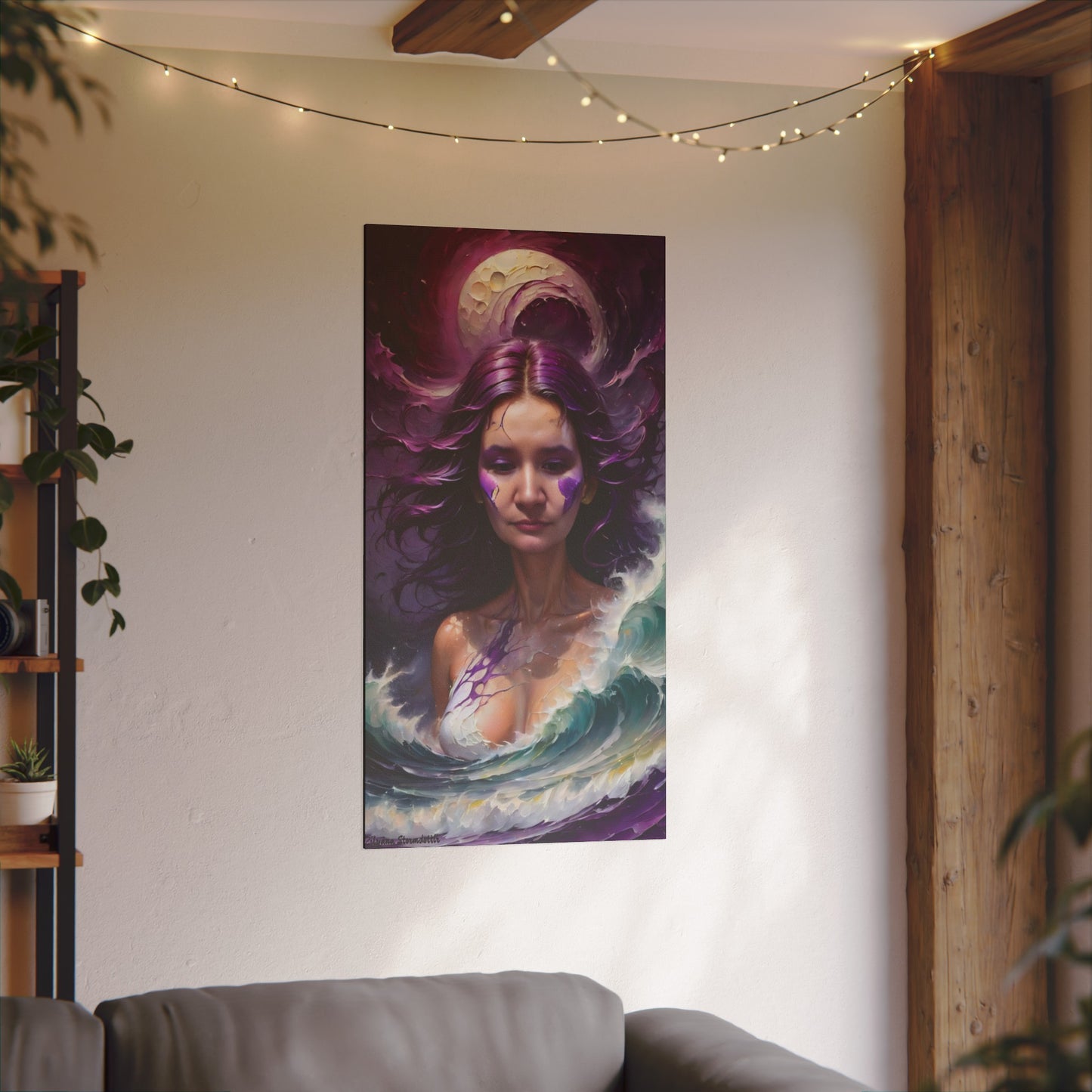 Zilyana Print Canvas