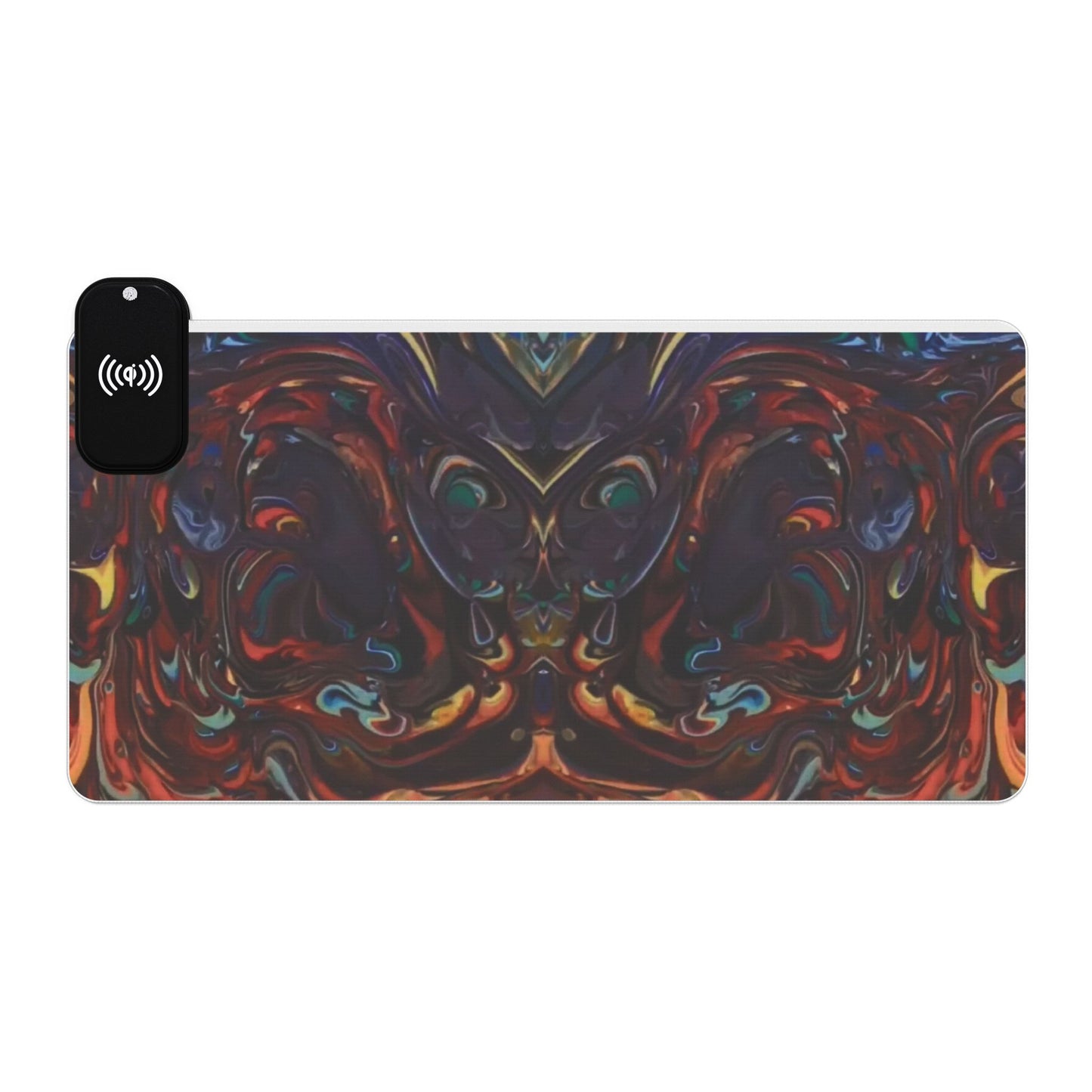 LED Gaming Mouse Pad, Wireless Charging
