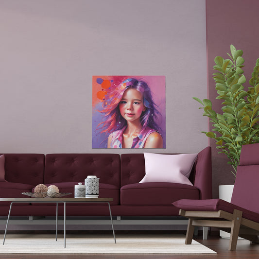 Indoor and Outdoor Silk Posters (Square 16)