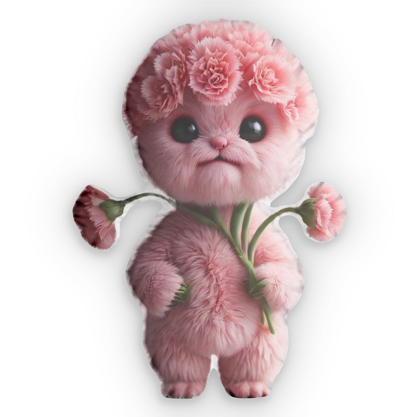 Flower Monster Shaped Pillows