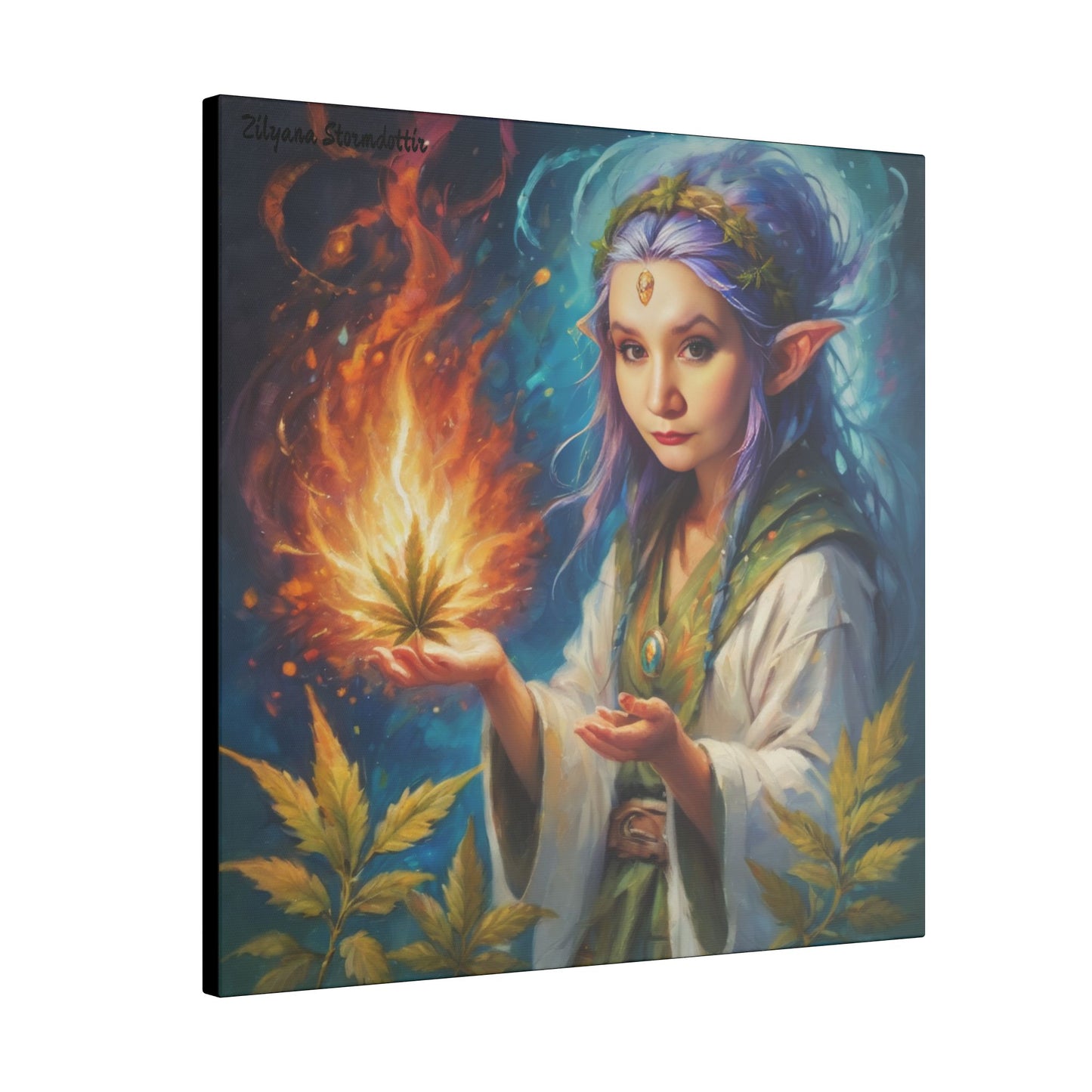 Zilyana Print Canvas