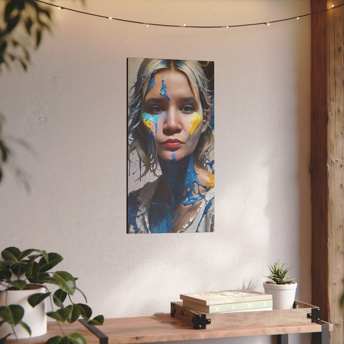 Zilyana Print Canvas