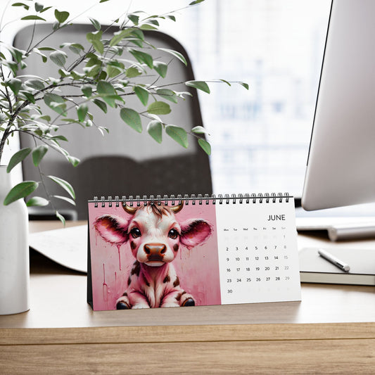 Simplex Desk Calendar (2025 grid)