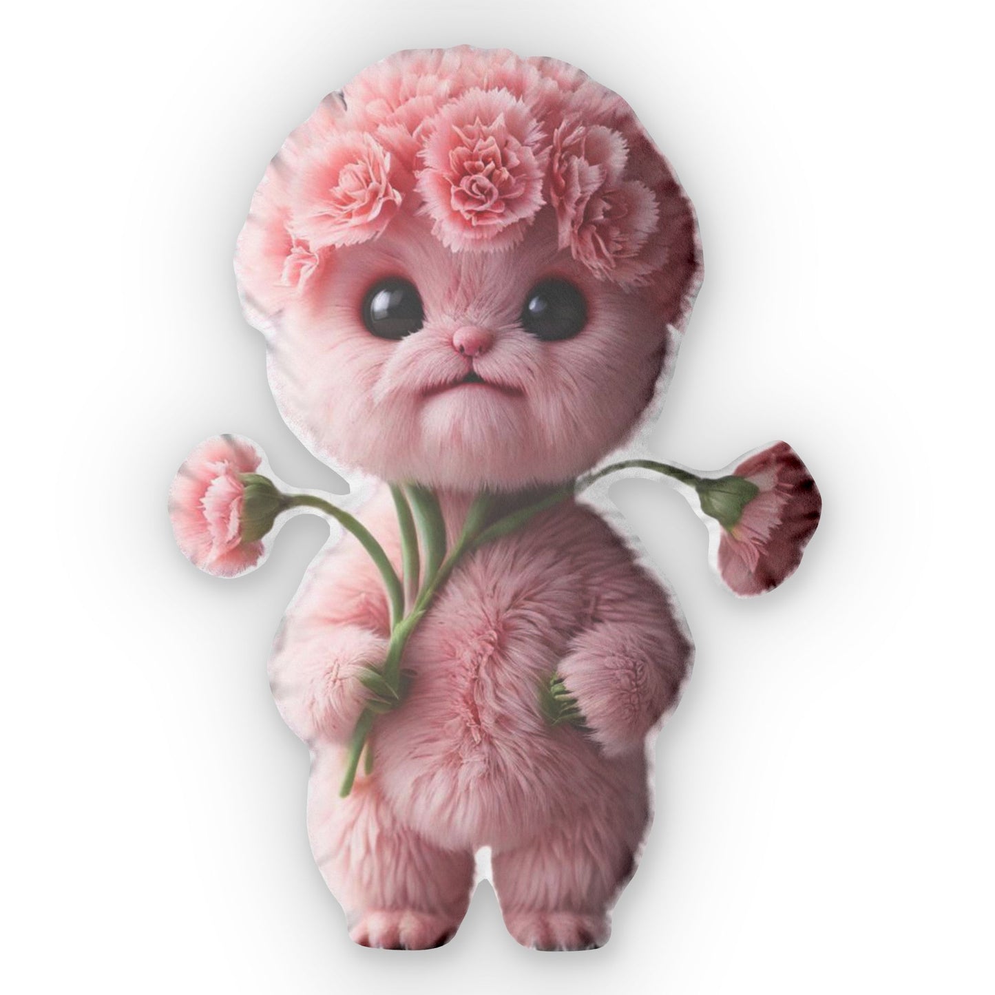 Flower Monster Shaped Pillows