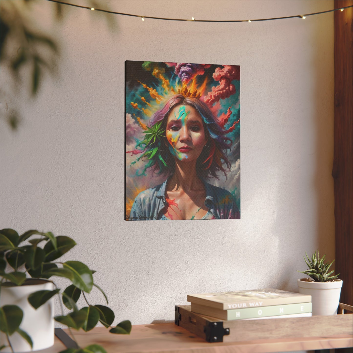 Zilyana Print Canvas