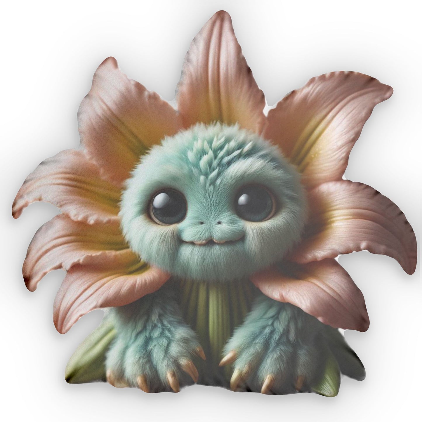 Flower Monster Shaped Pillows