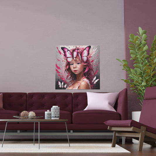 Indoor and Outdoor Silk Posters (Square 8)