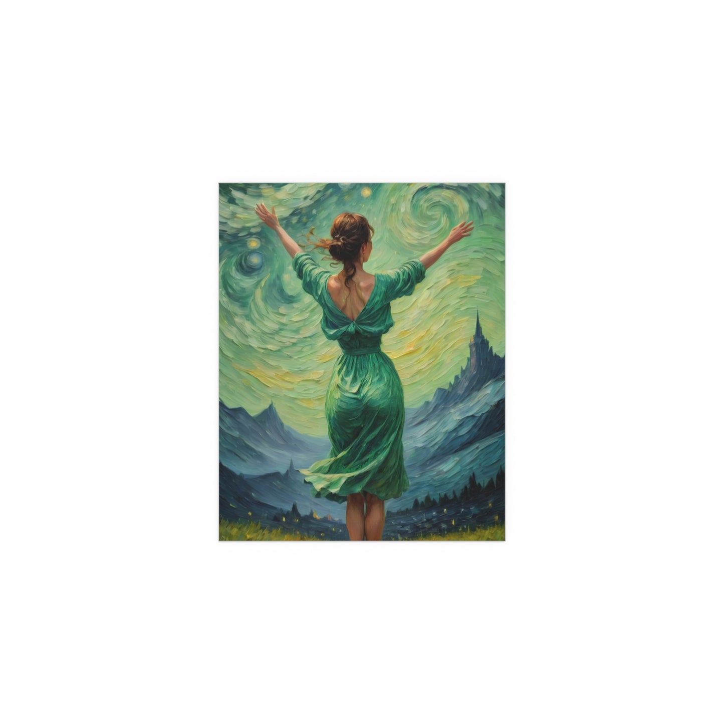Indoor and Outdoor Silk Posters (Vertical 9)