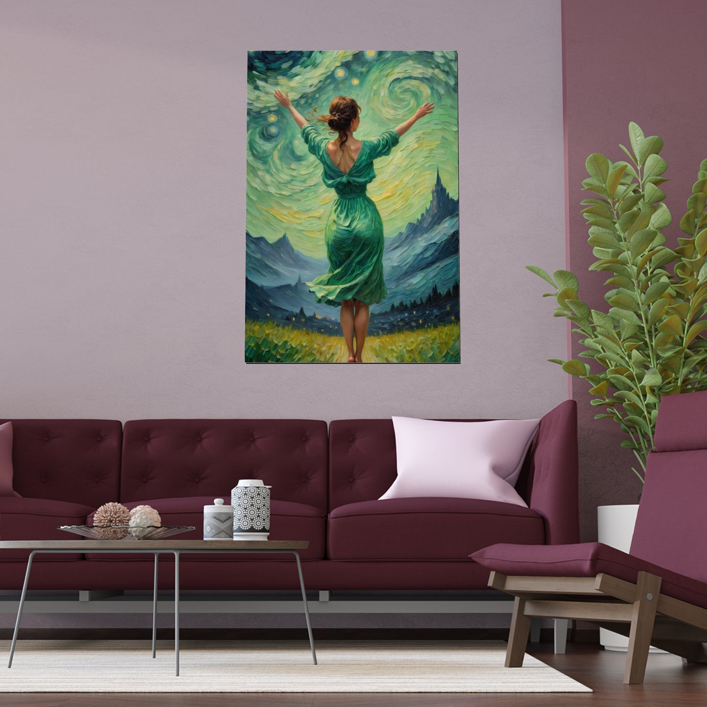 Indoor and Outdoor Silk Posters (Vertical 9)