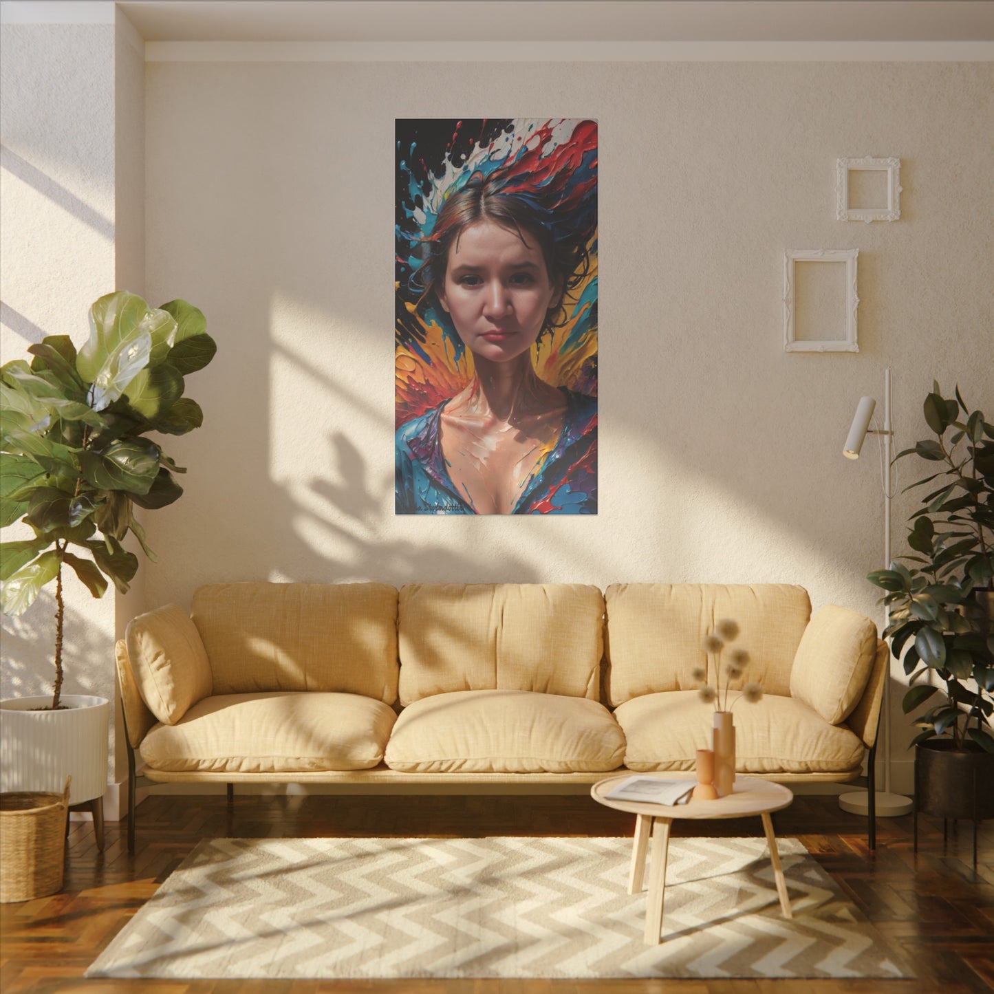 Zilyana Print Canvas