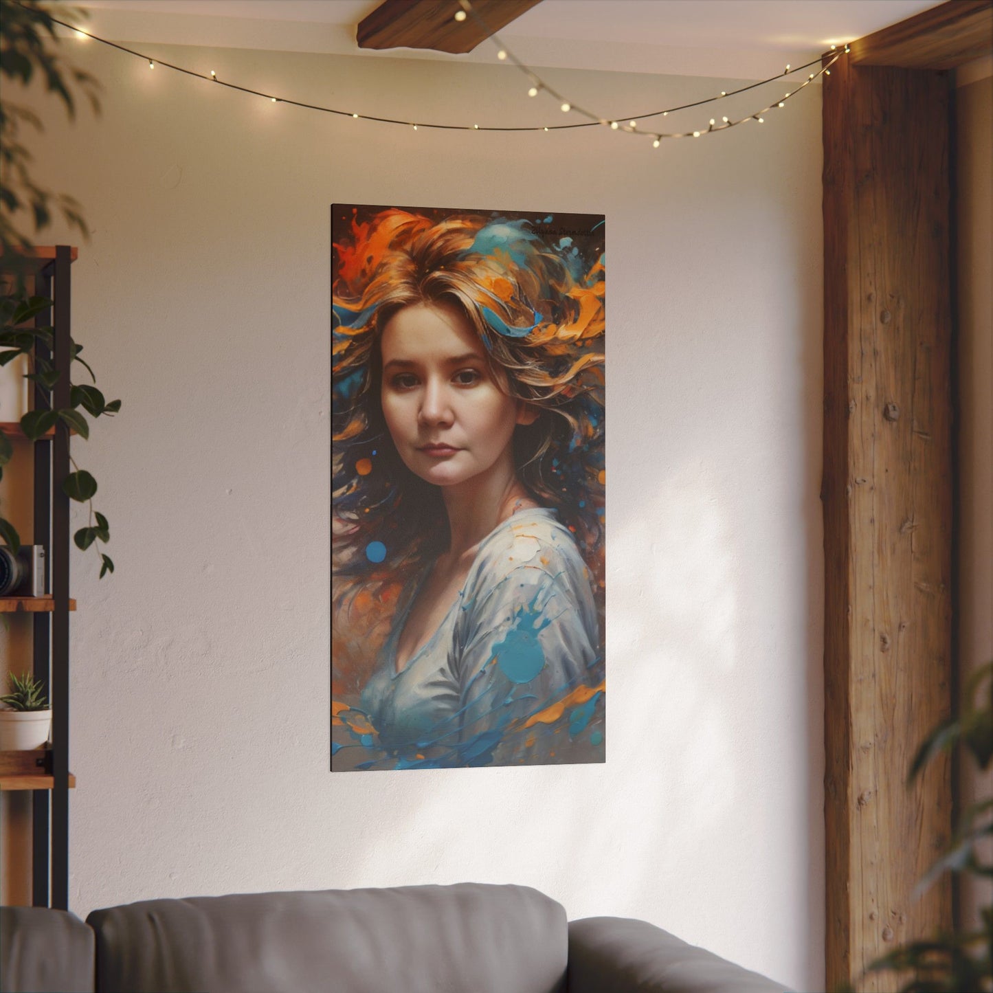 Zilyana Print Canvas