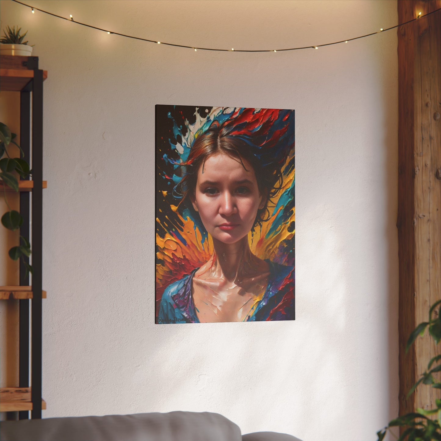 Zilyana Print Canvas