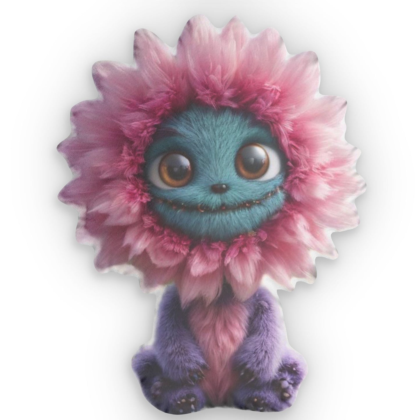 Flower Monster Shaped Pillows