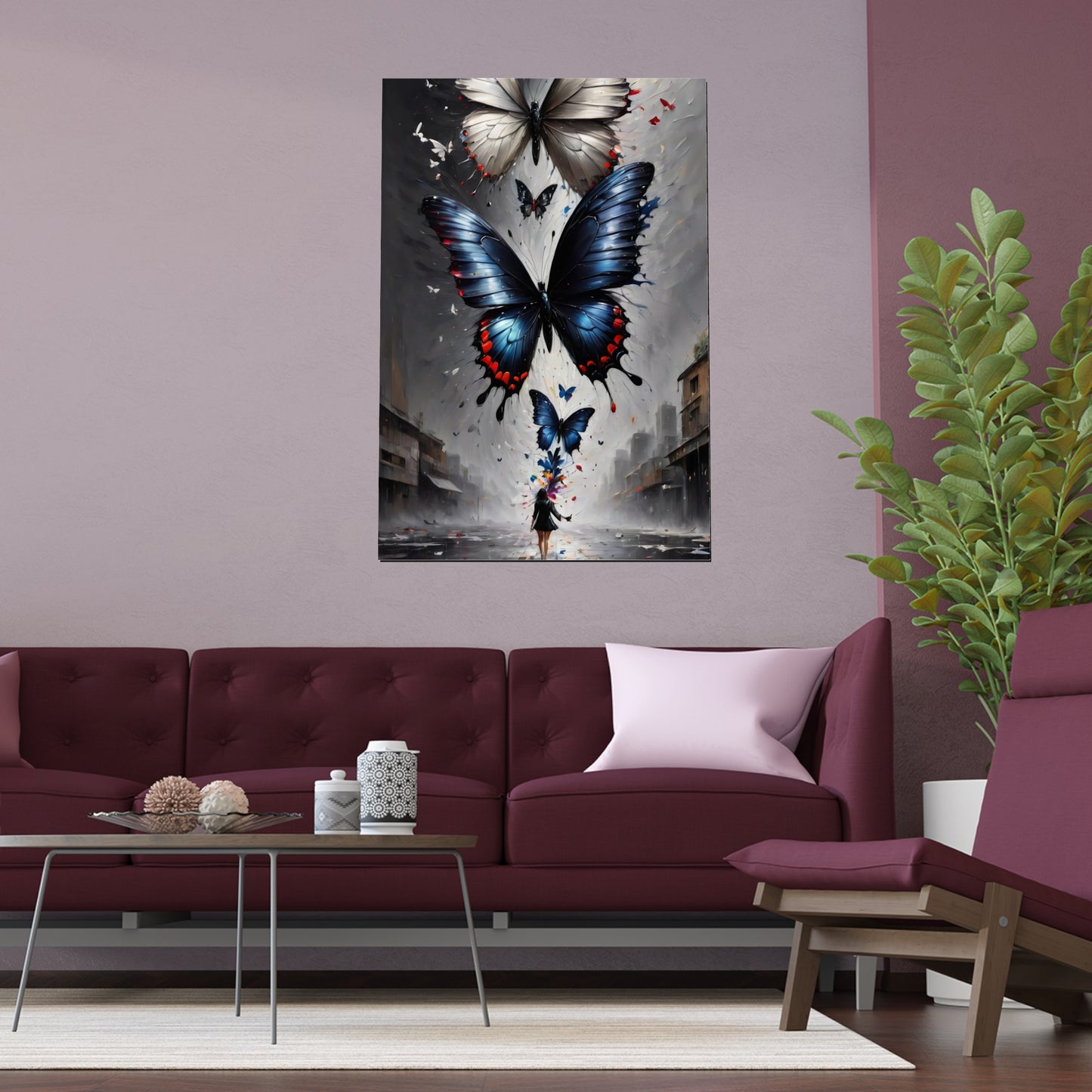 Indoor and Outdoor Silk Posters (Vertical 7)