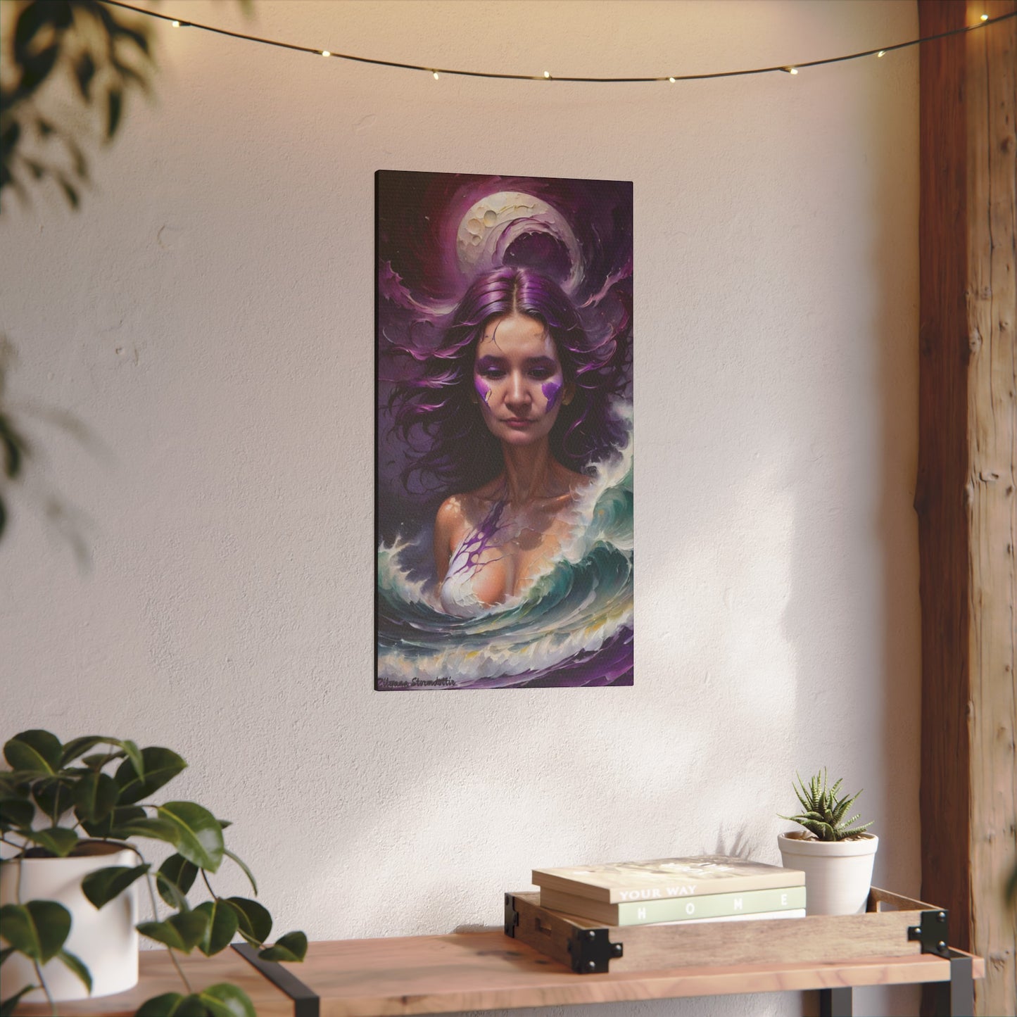 Zilyana Print Canvas