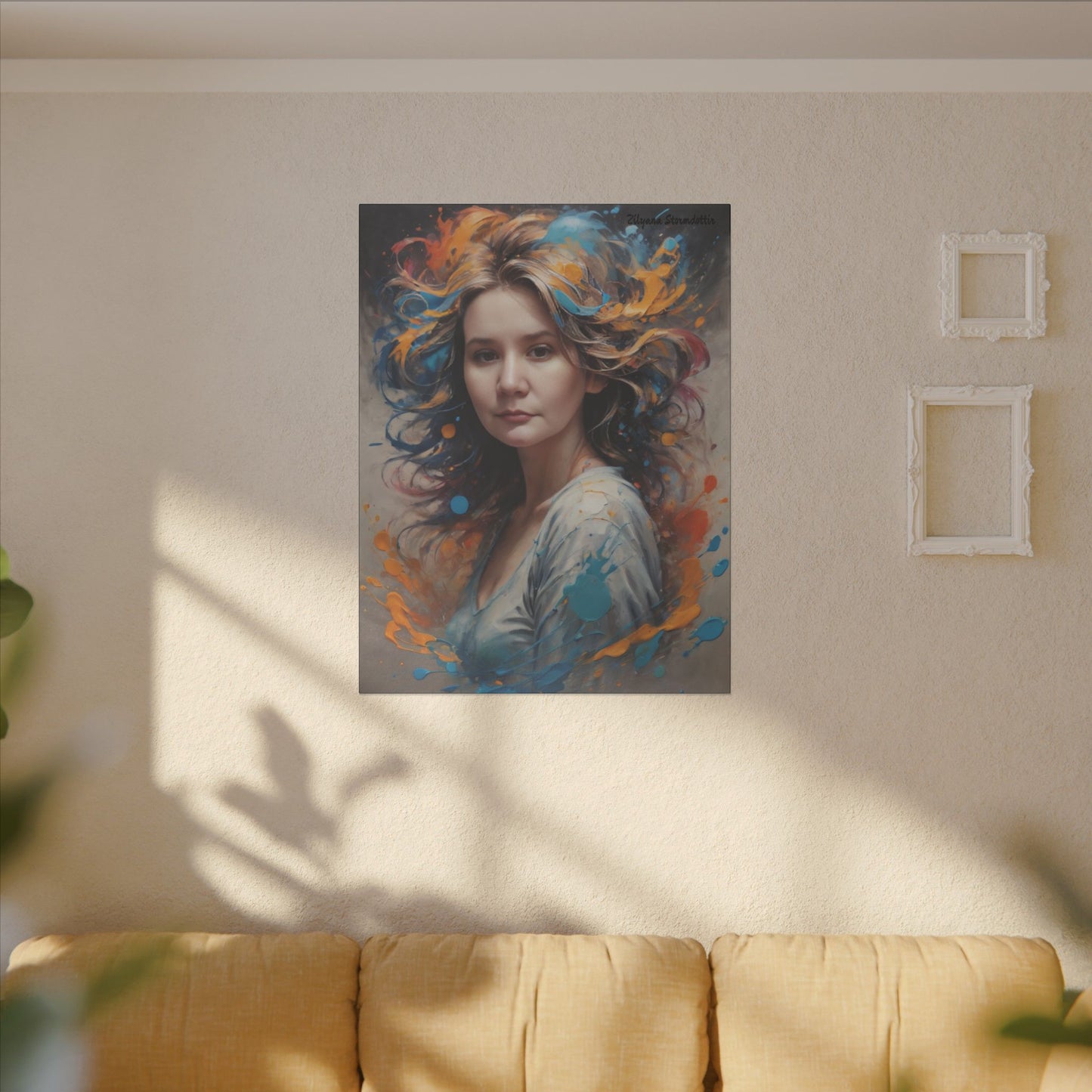 Zilyana Print Canvas